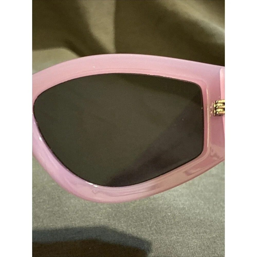 Diff Eyewear 55-20-148 Kai Purple Pink Chunky Thin Sunglasses Summer Beach Punk